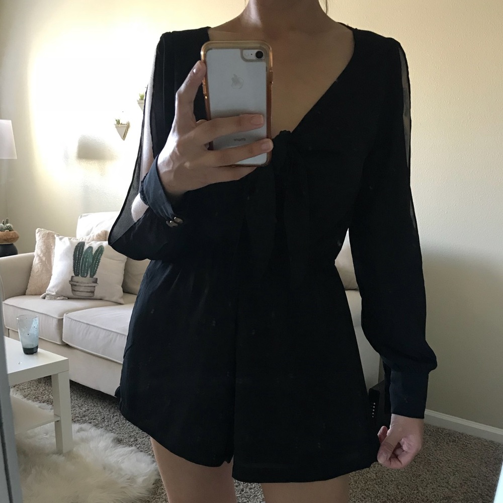 Black romper